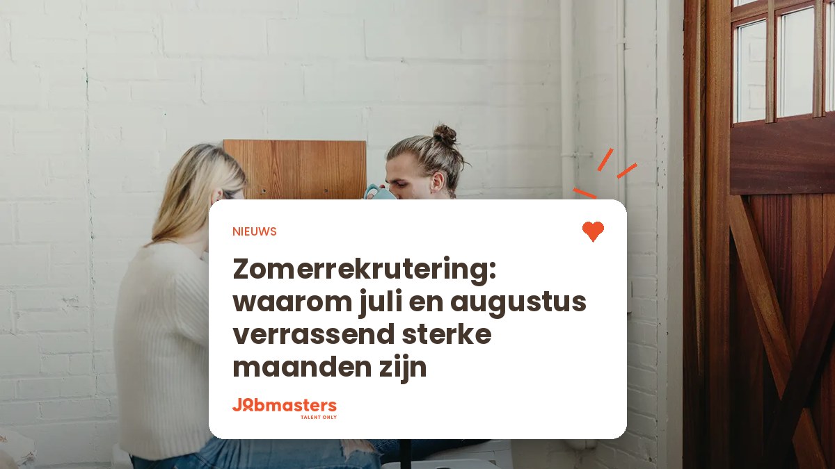 Rekruteren in de zomer via social media campagnes