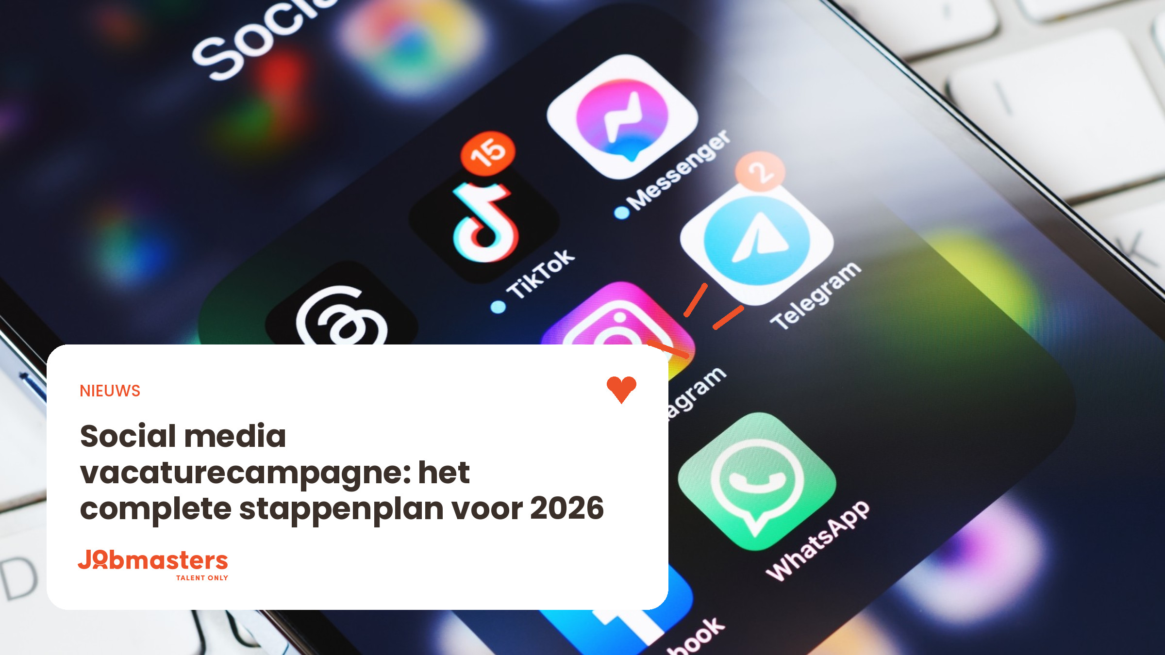 Stappenplan voor een social media vacaturecampagne