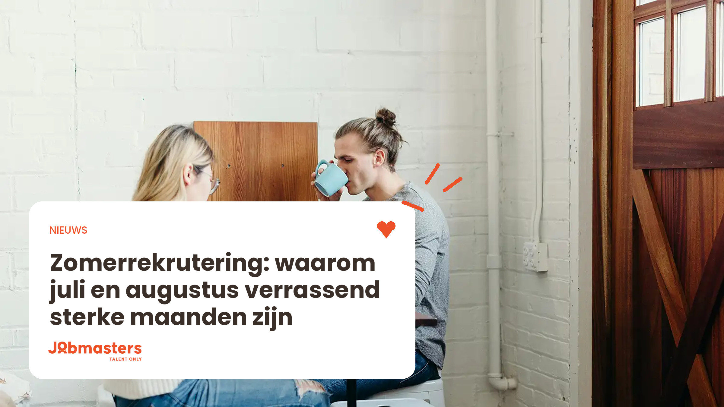 Rekruteren in de zomer via social media campagnes